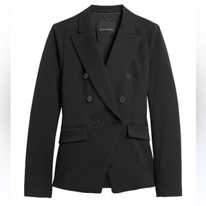 Banana Republic Double Breasted Tall Blazer Cutaway Jacket VERONICA BEARD STYLE